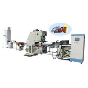 China Full Automatic Round Metal Can Making Machine For Candy Biscuits supplier
