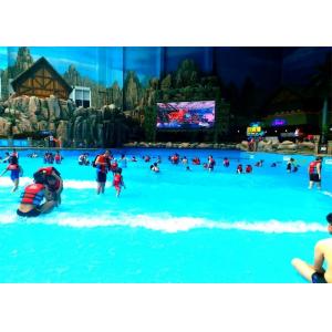 China PLC Control Amusement Water Park Wave Pool For Surfing supplier