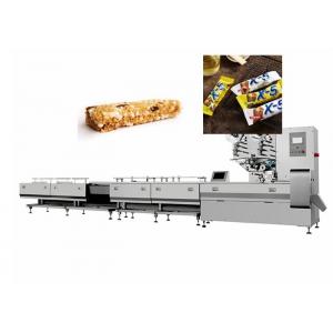 China Manual Putting Chocolate Bars Flow Packing Machine 304 Stainless Steel supplier
