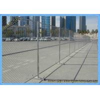China Movable PVC Coated 6ftx10FT Temporary Fencing For Construction Site on sale
