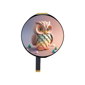 China 1080x1080 Resolución Círculo de pantalla LCD de 5 pulgadas Ronda Pantalla de monitoreo 500 Cd/M2 wholesale