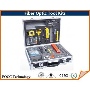 China Fiber Optic Connectors Termination Tool Kits Completed Suitcase Packed supplier