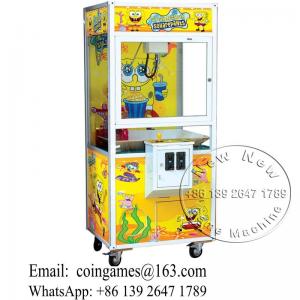 China Electronic Shop Sponge Bob Arcade Toy Story Cranes Claw Machine For Sale