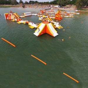 China France Inflatable Aqua Park Games With TUV Certification For Lake supplier