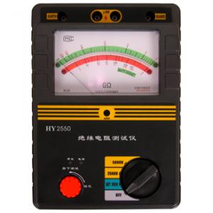 China HY2550 Insulation Tester 2500V DC 5000V DC supplier