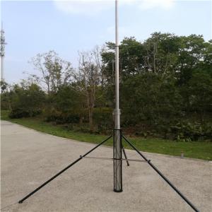 China 6063 Alu 12M 4 Legs CCTV Monitor Pole Portable Antenna Mast Universal Antenna Mast supplier