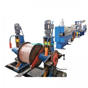 Automatic Wire Extruder Machine Electri Cable Extrusion Equipment PVC PE PP Copper Wire Insulation Cable