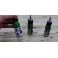China 30ML 60ML Airbrush Solid Ink Tattoo Ink Medium Green Pure Plant Materials on sale