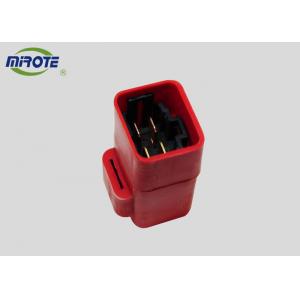 China 4  Terminals  Red Leather Sheath Air Condition Car Relay With Metal Sheet RC-2225 supplier