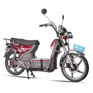Mens Powerful Coolest AOWA Electric Bikes Light Red Electric Pedal Bikes