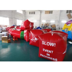 China Water Triathlons Advertising Inflatable Promoting Buoy For Ocean Or Lake supplier