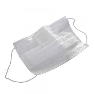 China BFE 99 3 Layer Non Woven Fabric Ear Loop Face Mask supplier