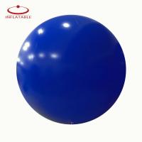China 0.15mm PVC material one color balloon 2m for kids play on grass or floor play game balloon on sale