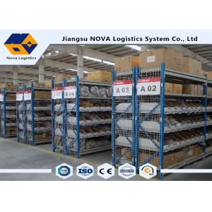 China Plywood Deck Longspan Shelving Max 500 Kg Per Level Galvanised Finish For Steel Panels supplier