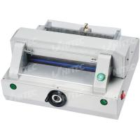 China Compact Automatic Table Top Paper Cutting Machine 320mm Table Depth HD-QZ320 on sale