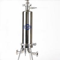 China Easy to clean efficient and long-lasting 304 stainless steel filter housing for high purity chemicals filtration on sale