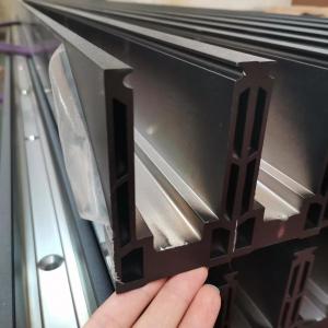 China anodized u channel aluminium profile glass railings for architectural supplier