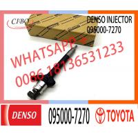 China Diesel Common Rail Fuel Injector 095000-7640 095000-7630 095000-7280 095000-7270 for TOYO-TA 23670-0R170 23670-09290 on sale