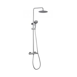 Chrome Color Brass Thermostatic Tub Shower Faucet OEM Round Classical