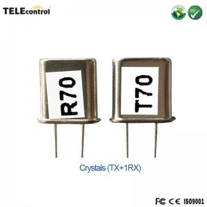 China Telecrane key pad radio remote control crystals frequency quartz supplier