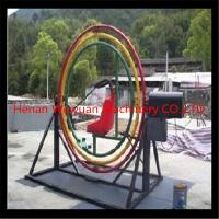 China new model 1 seat   carnival rides portable human gyroscope ride for sale on sale