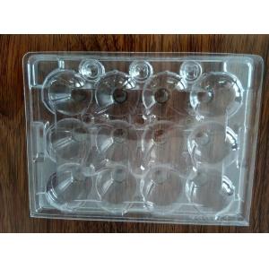 egg trays quail egg trays with 12 holes 3*4 clear pvc egg containers