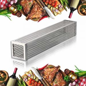 Perforated Smoking Pipe Grill Stainless Steel Square Perforated Mesh Smoking Pipe Filter