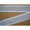 China Elastic White Nylon Webbing Straps Colorful Washable With Gridding wholesale