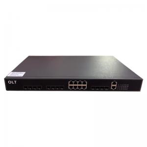 High Performance Smart Cassette OLT EPON 8 PON For Video Surveillance