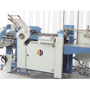 480mm Width Parallel Cross Fold Paper Folding Machine With 4 Buckle Plates