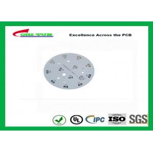 China Electronic Aluminum PCB Manufacturer for LED lighting White Solder Mask Rould PCB supplier