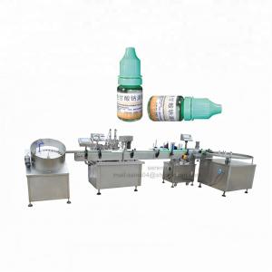 Eye Drop Automatic Liquid Filling Machine For Electronic Cigarette Oil