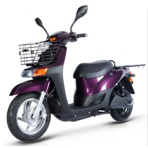 Electric Street Legal Scooters 800w 72v Brushless DC Motor With Front Basket / Rear Box