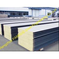 China Warehouse Metal Roofing Sheets / Polyurethane Panel Heat Insulation on sale