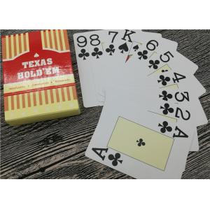 Naipes plásticos de encargo del 100 por ciento/tarjetas plásticas del póker para el entretenimiento
