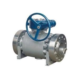 China API Forged Steel Trunnion Mounted Ball Valve Float High Pressure Big Size supplier