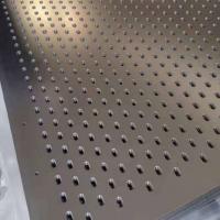 China Decorative 1mm Round Hole Perforated Metal Mesh Sheet Galvanized on sale