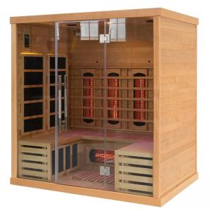 China Smartmak Far Infrared Indoor Cedar Sauna 2 Person supplier