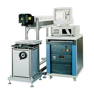 China 90W CO2 Laser Marking Equipment , Plastic Sign Engraving Machine Long Service Life supplier