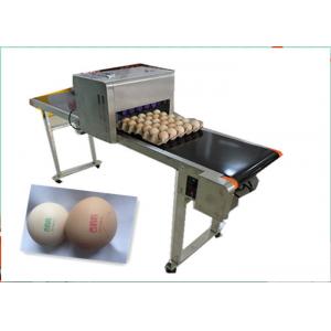 China Drag Type Operation Egg Batch Printing Machine Continuous With 1 - 8 Lines Date supplier