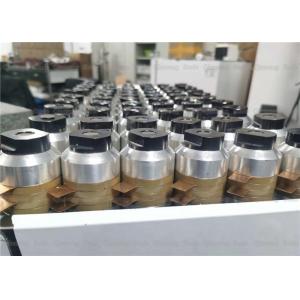 China Variable Frequency Ultrasonic Transducer 15Khz For Auto Parts Welding supplier