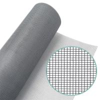 China Fiberglass Window Screen Mesh Mosquito Preventing 18x16 17x15 Mesh Count Per Inch on sale