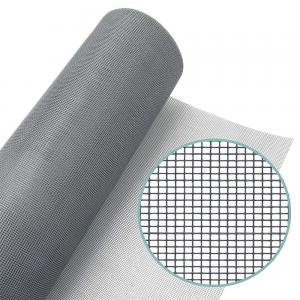 China Fiberglass Window Screen Mesh Mosquito Preventing 18x16 17x15 Mesh Count Per Inch wholesale