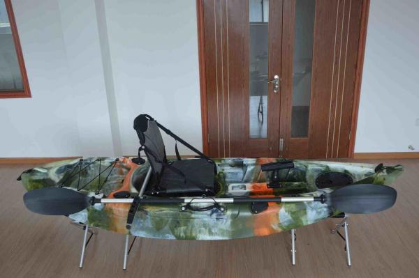 Compact 9 Foot Sit On Top Canoe Deluxe Back Seat Anti - Corrosion With Flush