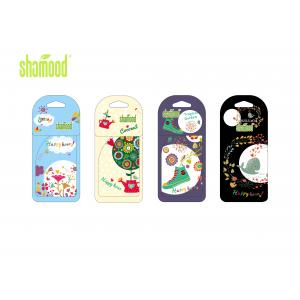 China Nature Nice Smell Paper Air Freshener , Eco Friendly Auto Air Freshener supplier