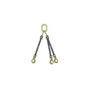 China Synthetic Bridle Sling Polyester Webbing Slings Overhead Crane Parts With Well-acclaimed supplier