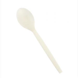 Bio-Based Natural Renewable Resources Disposable Spoon Eco-Friendly Cutlery