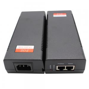 China Gigabit Power Over Ethernet POE Injector IEEE802.3af / At 30W 48V-56V supplier