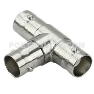 China Conector da fêmea “T” do divisor três de BNC-TF59 BNC para o cabo coaxial do CCTV supplier