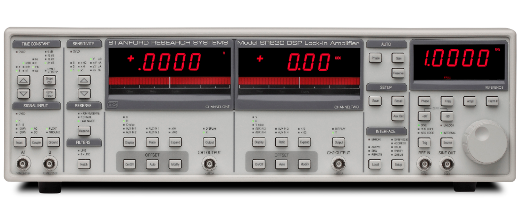 China 1 mHz to 102.4 kHz Frequency Range SR830 Lock-In Amplifier by SRS Stanford Research Systems wholesale